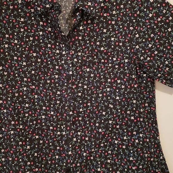 Floral Shirt Dress - Picture 5 of 5